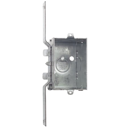 Abb Electrical Box, 14 cu in, Wall Box Type, 1 Gang, Steel CWV1/2